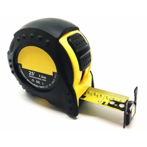 The Prefect Measuring Tape Company, Series 100 - 25ft / 7.5m Professional Wide-Read Magnetic-Tipped Steel Tape Measure
